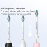 Philips Sonicare W2 Optimal White HX6064/10 - opzetborstels - 4 stuks 7