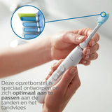 Philips Sonicare C3 Premium Plaque Defense HX9044/17 - Opzetborstel - 4 stuks 4