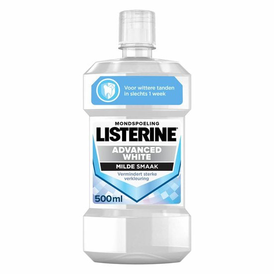 Listerine Advanced White Mondwater - 500ml