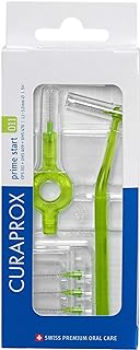 Curaprox CPS 011 Prime Ragers + Houder - Groen - 5 Stuks