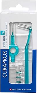 Curaprox CPS 06 Prime Ragers + Houder - Turquoise - 5 Stuks