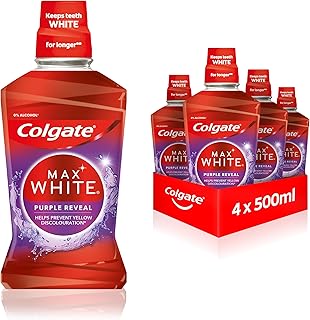 Colgate Max White Expert Anti-Stain Mondwater - 500ml